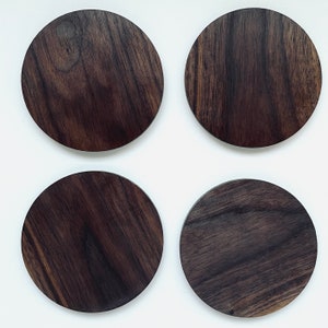 Blank Paintable Wooden Coasters Plain, Choose From Oak, Cherry, Lime,  Sycamore, Walnut, Drawing Creative, Natural 90mm X 7mm, Arts & Crafts, 