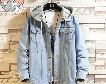 denim sweatshirt mens