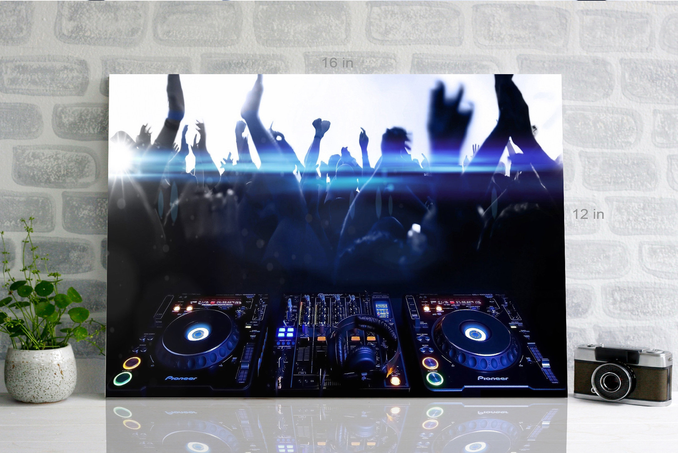 PIONEER DJ Modern Canvas Wall Art Picture Print NOV140104 Etsy UK