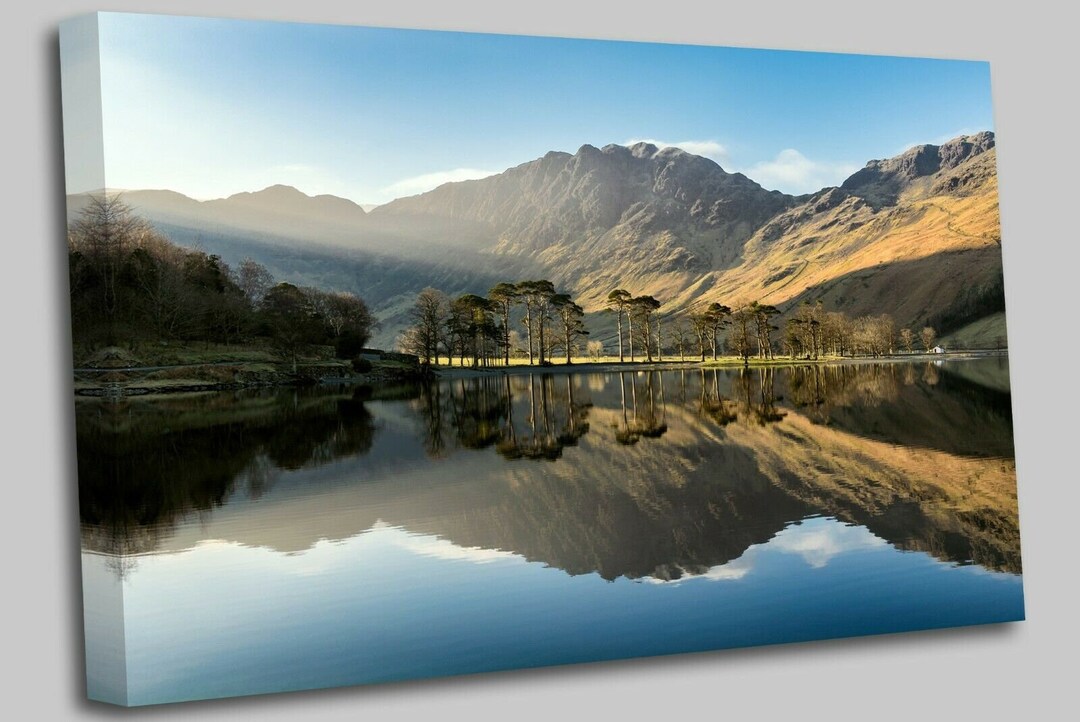 Buttermere Lake District Canvas Wall Art Picture Print Jan18035 Etsy UK