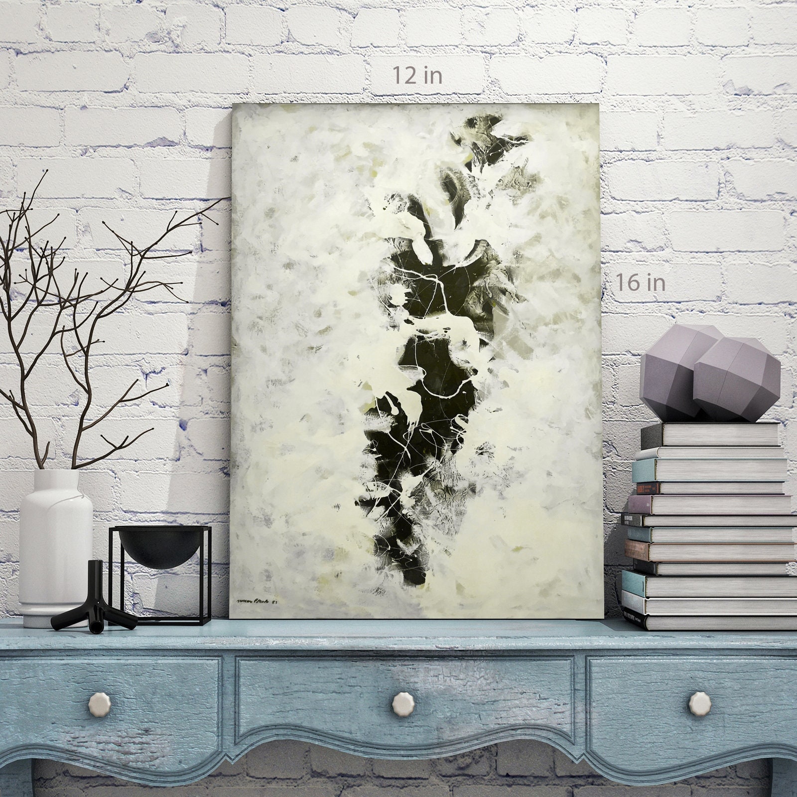 The Deep 1953 Jackson Pollock Canvas Wall Art Print - Etsy