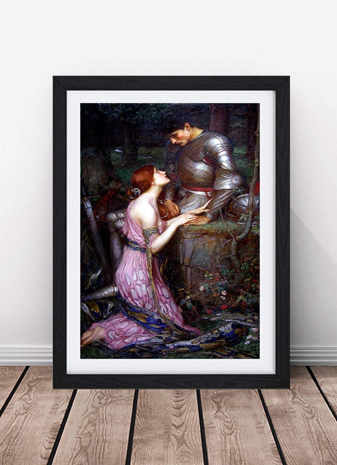 John William Waterhouse Lamia And Soldier Framed Print Wall Art Picture john-william-waterhouse-lamia-and-soldier-framed-print-wall-art-picture