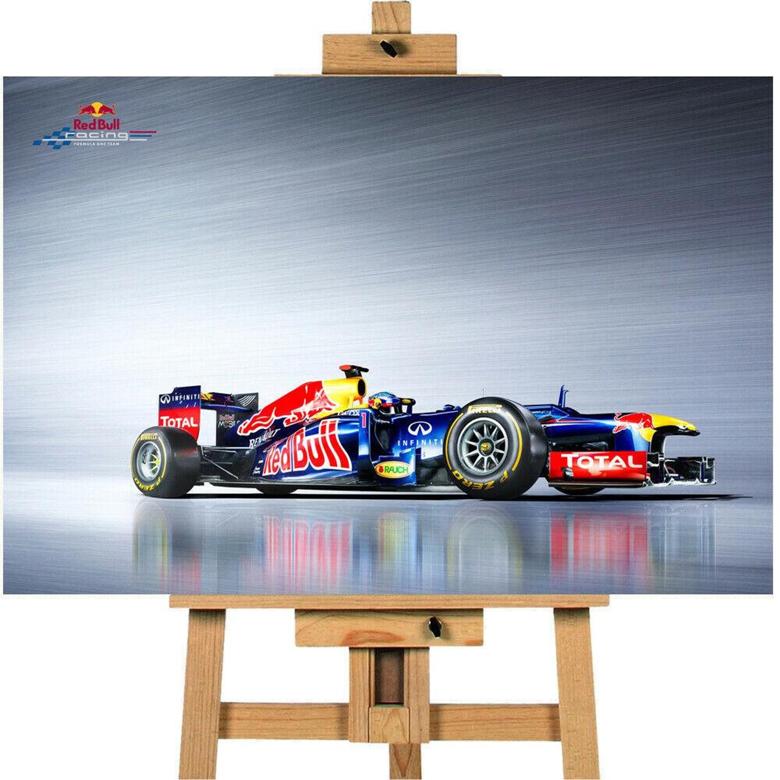 Formula 1 Red Bull Racing Canvas Print Wall Art Picture Etsy