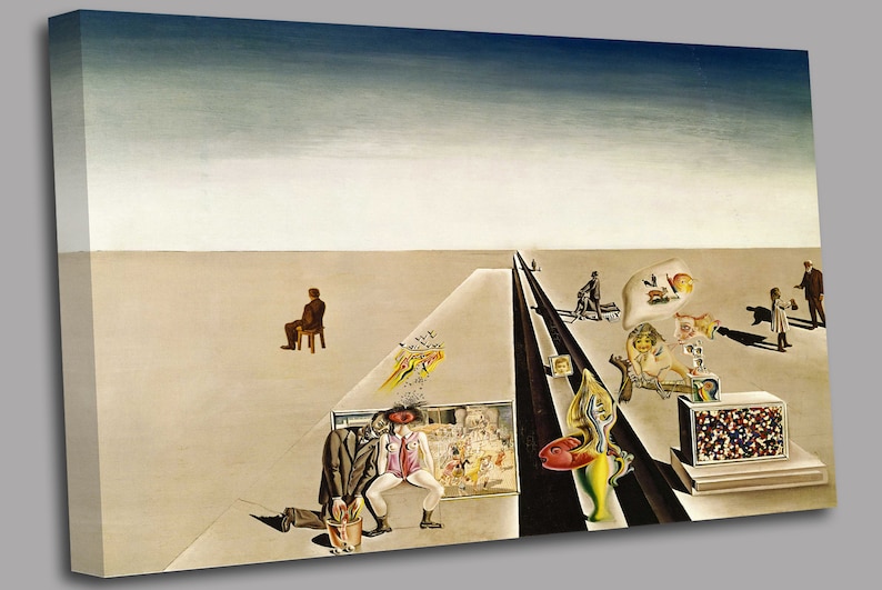 Salvador Dalí The First Days Of Spring Canvas Wall Art Ready Etsy