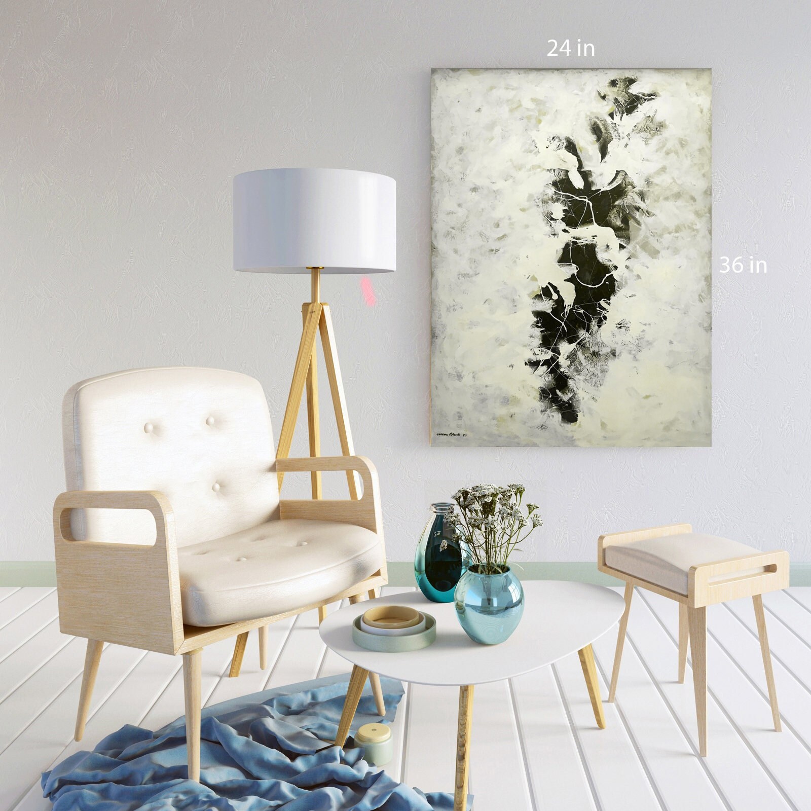 The Deep 1953 Jackson Pollock Canvas Wall Art Print - Etsy