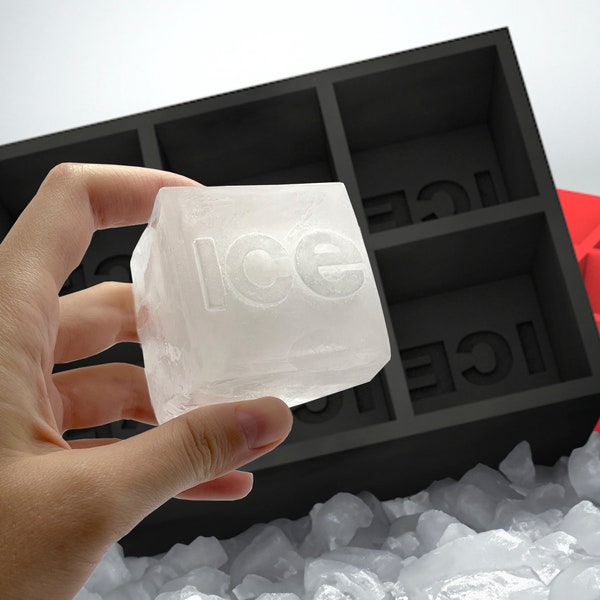 Customized Whiskey Ice Cube Mold Set Etsy