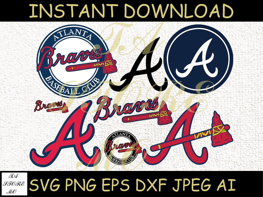 Braves Svg, Braves Svg Bundle, Braves Svg for Cricut, Cut Braves Svg ...