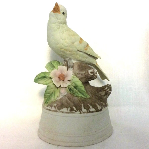 Musical Bird Figurines Etsy