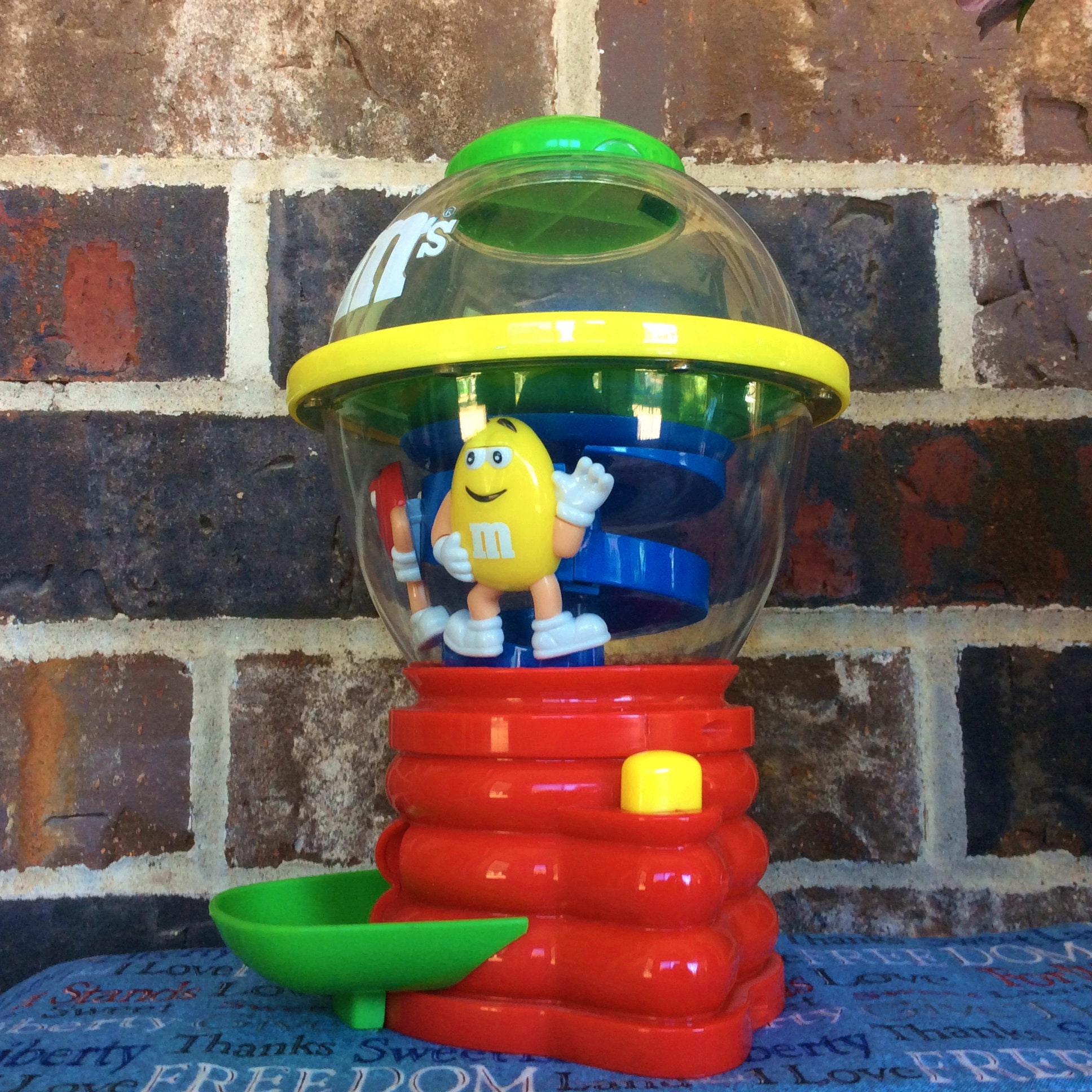 M &amp; M Candy Dispenser Spin n' Win | Etsy
