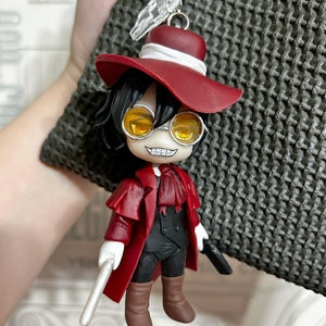 Handmade keychain by Air Dry Clay 10 cm (4&#39;&#39;) Height