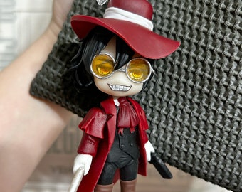 Handmade keychain by Air Dry Clay 10 cm (4'') Height