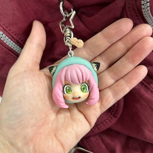 Handmade Keychain by Air Dry Clay