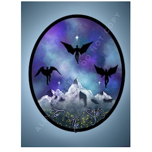 To The Stars — Bat Boys print — OFFICIALLY LICENSED