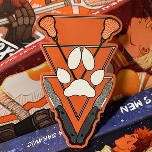 The Foxhole Court / All for the Game sticker