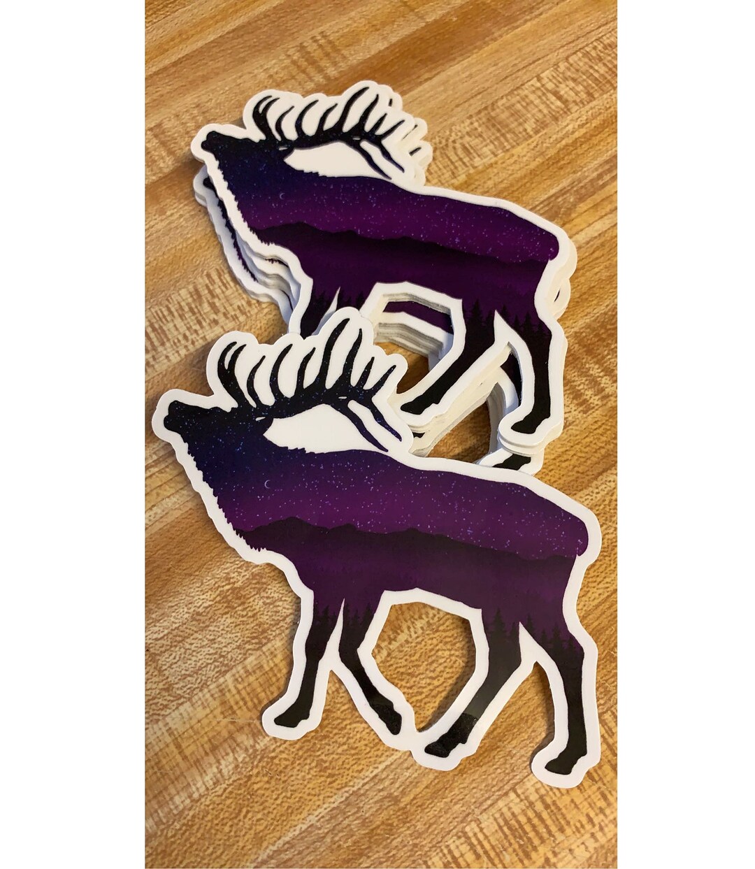 Uintah Sticker Elk/ Uinta Mountain Range Sticker - Etsy