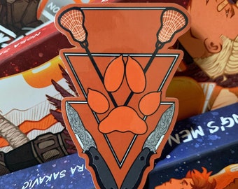 The Foxhole Court / All For The Game sticker