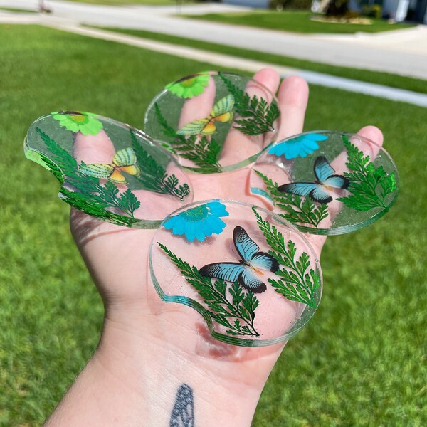 Resin Car Coaster Etsy