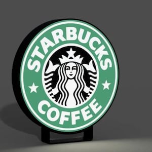 【非売品】STARBUCKS COFFEE ロゴディスプレイ Starbucks Lightbox Sign - Etsy