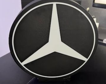 Mercedes Light Box 3D Printed