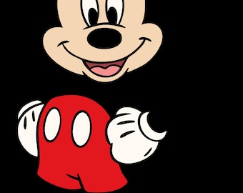 Mickey Mouse Digital PNG
