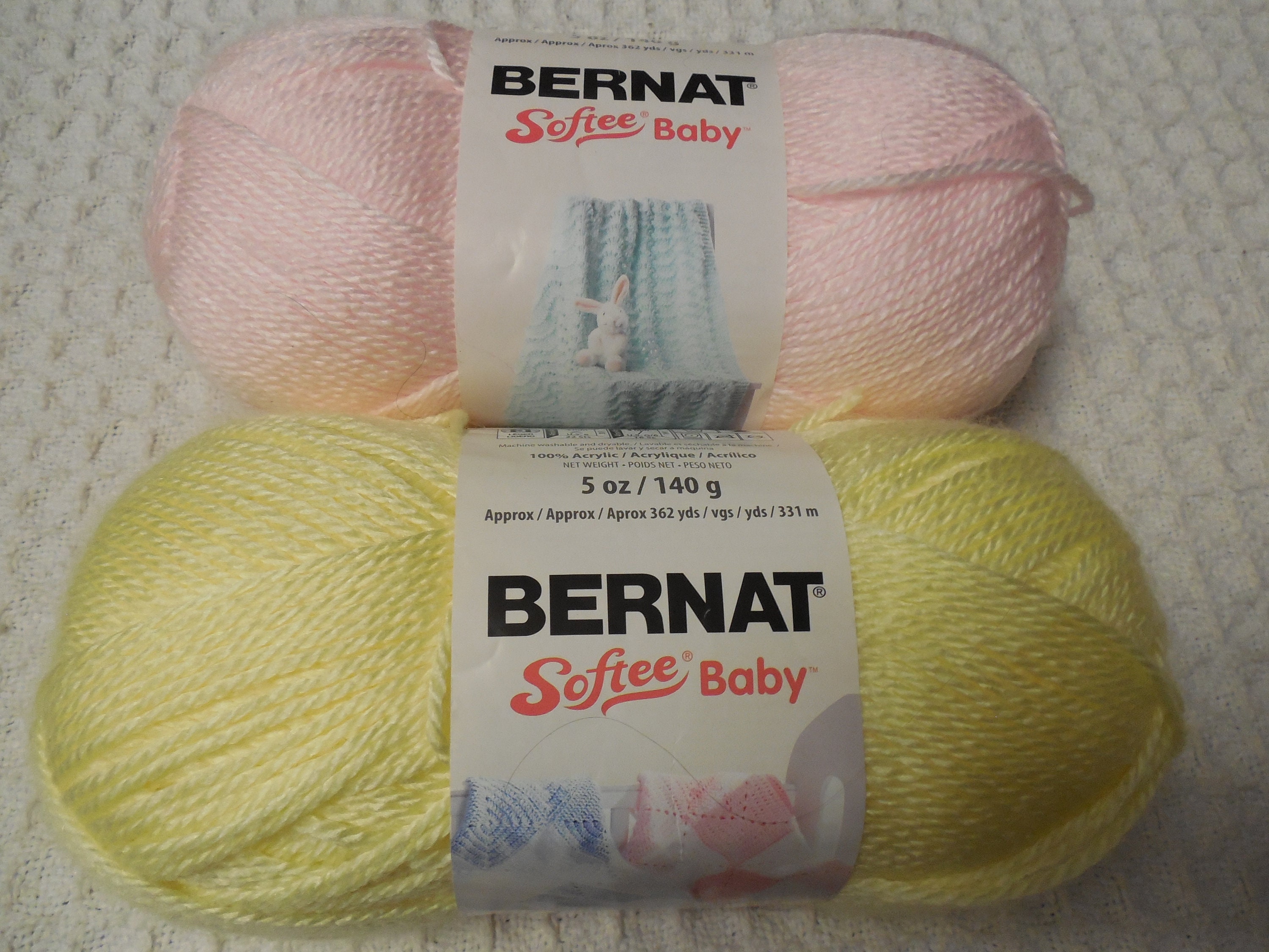 Bernat Softee Baby Yarn, Lemon