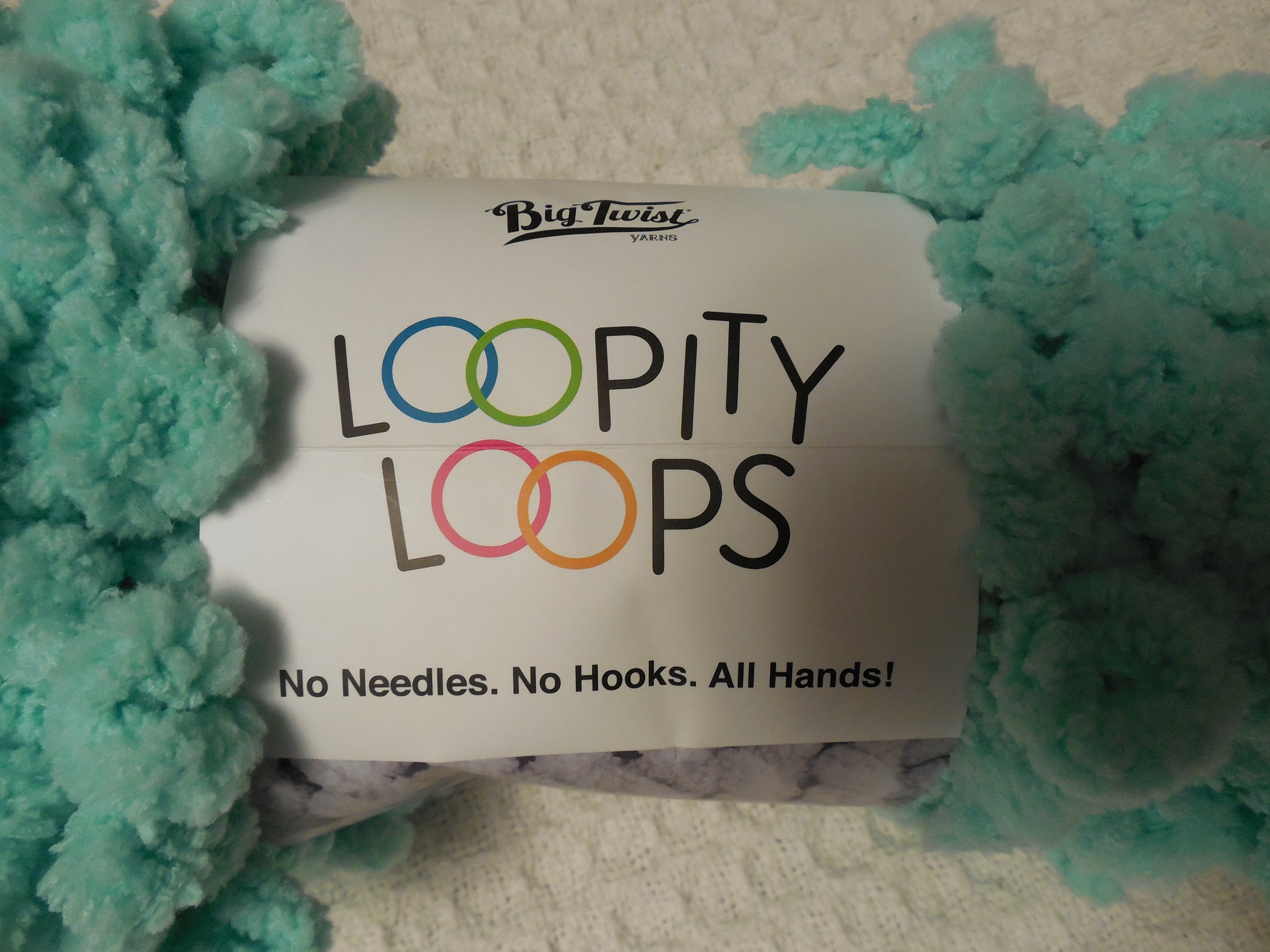 Big Twist Loopity Loops Finger Knit Loop Yarn New Skein Etsy