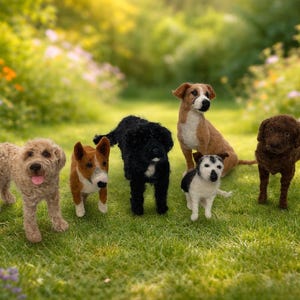 Custom pet cat/dog needle felt sculpture replica memorial 4-7 inches Mother’s Day gift