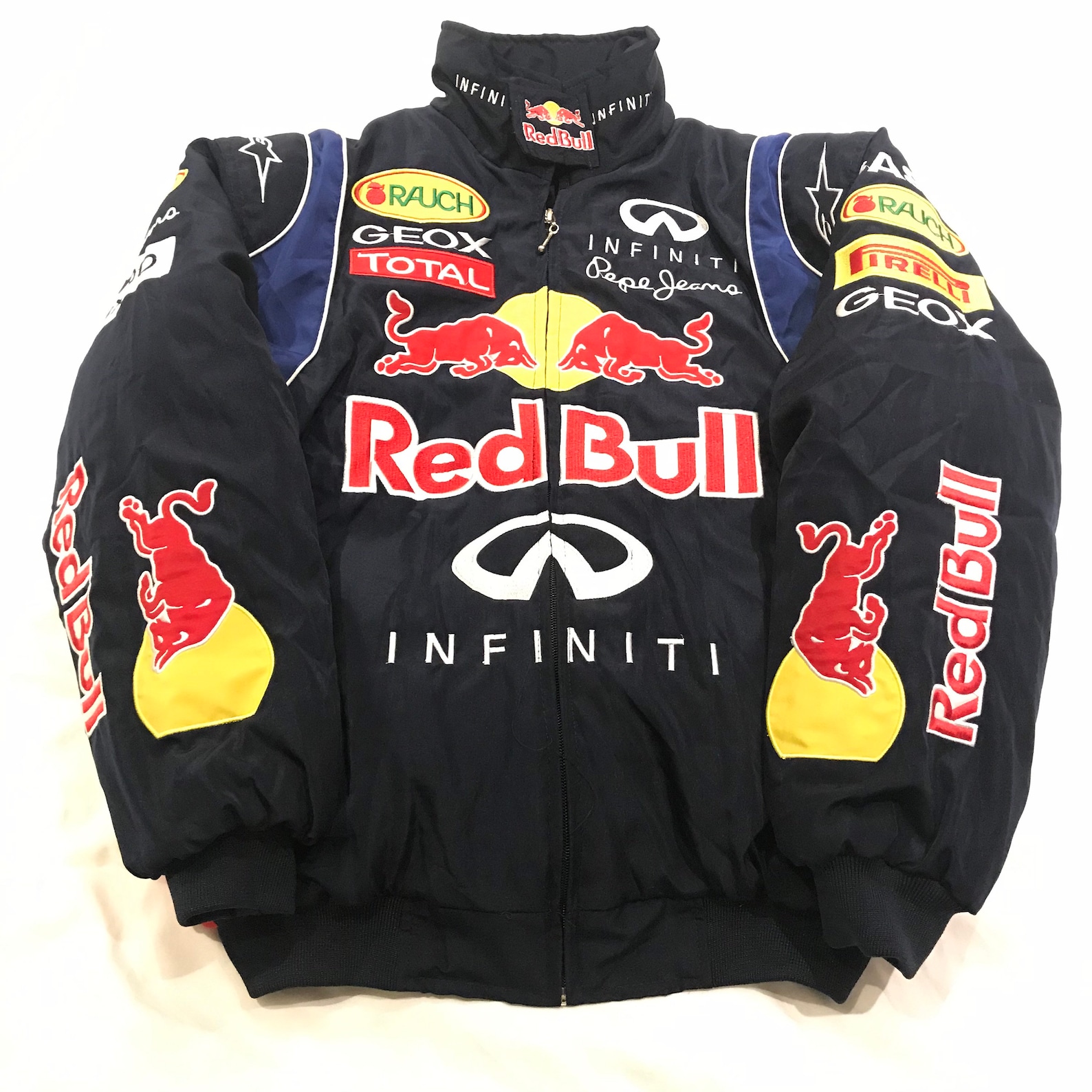 Sintético 96+ Foto Nascar Fórmula 1 Ferrari Racing Jacket / Retro ...