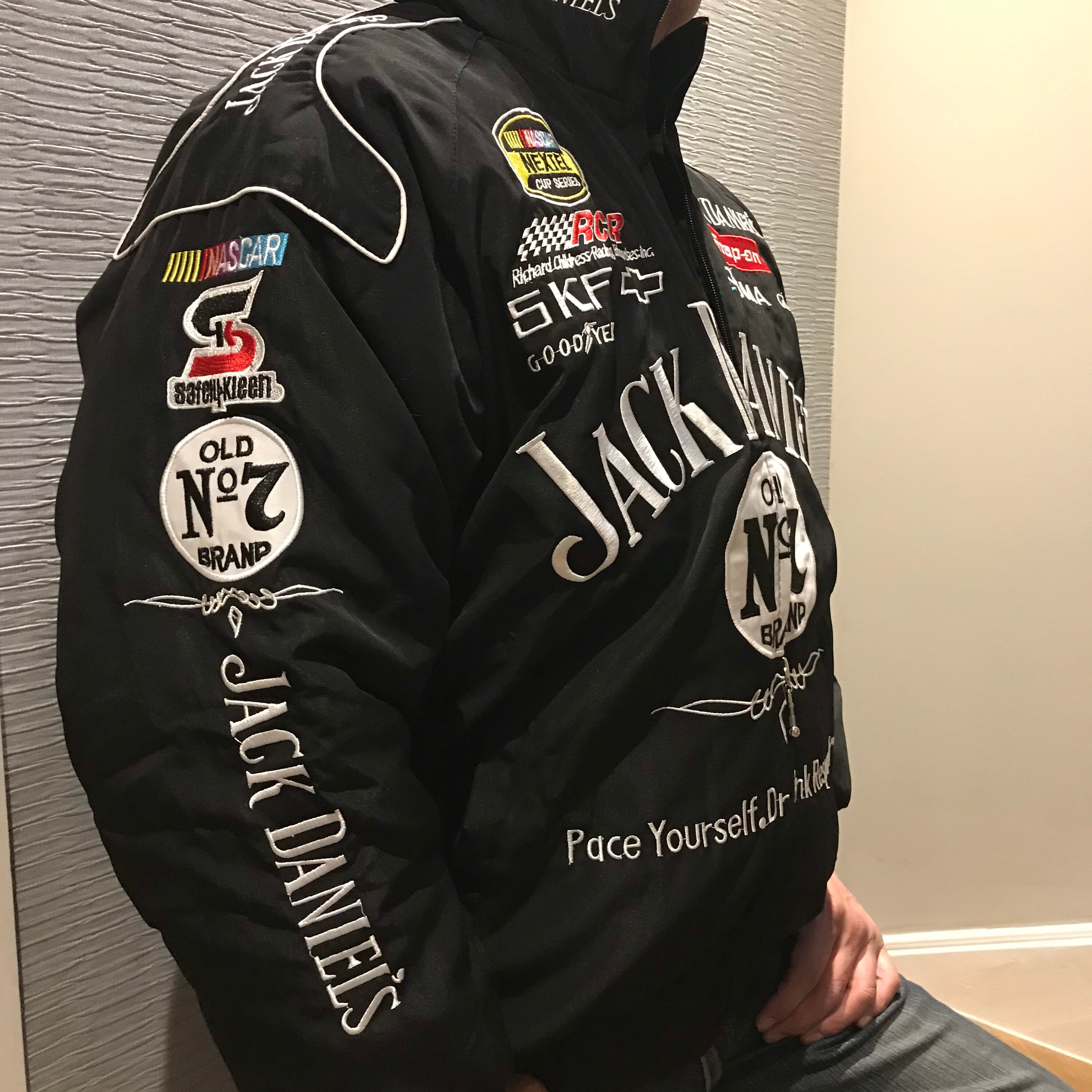 Chaqueta Nascar Jack Daniels Vintage Racing Jacket chaqueta de Etsy