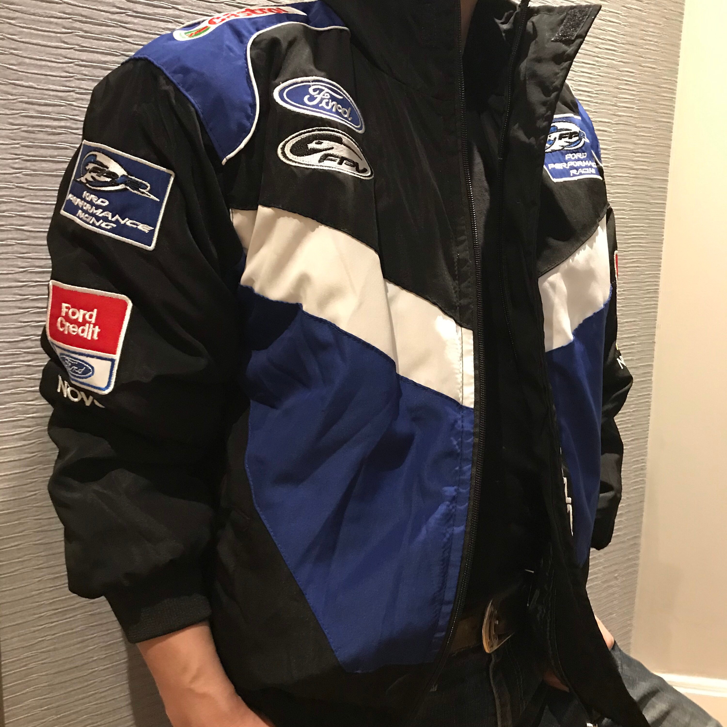 Racing formula 1 zip up bomber jacket coat y2k 2000s 00s F1 Etsy