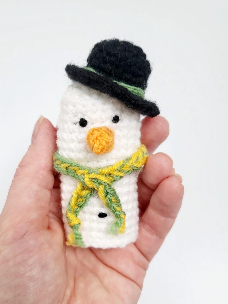 Christmas Finger Puppets Crochet Pattern - Etsy