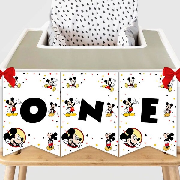 Mickey High Chair - Etsy