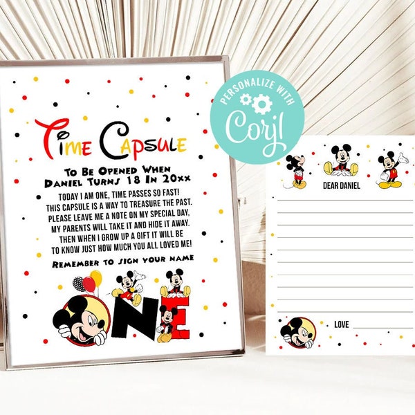 Mickey Mouse Banner Etsy
