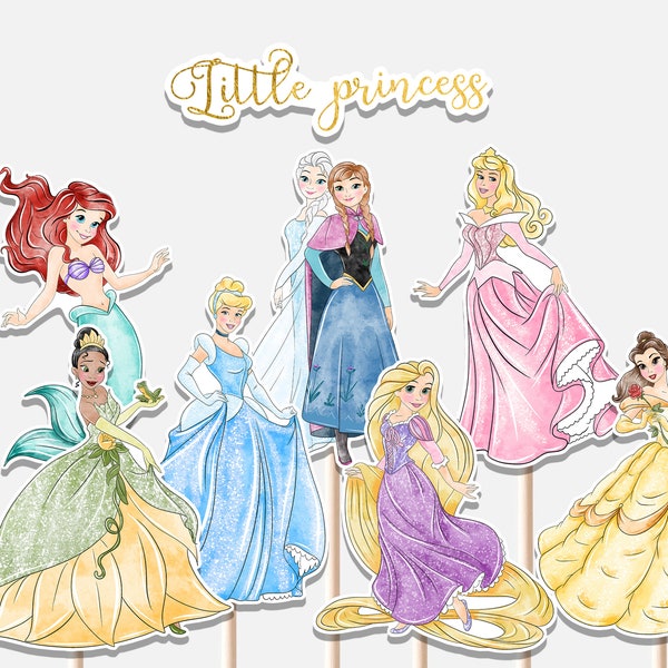 Princess Party Centerpieces - Etsy
