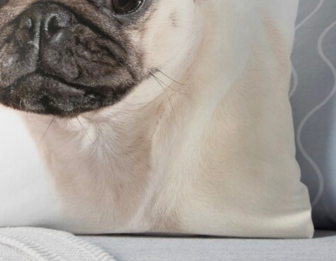 Mops Kissenbezug Mops Geschenk Hund Liebhaber Geschenke Etsy.de