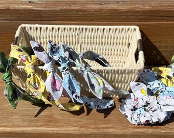 Animal Print Bow Headband & Scrunchie Set: 4H Farm Style