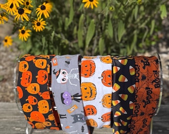 Knit Halloween Headband: Stretch Top Knot, Teens & Adults