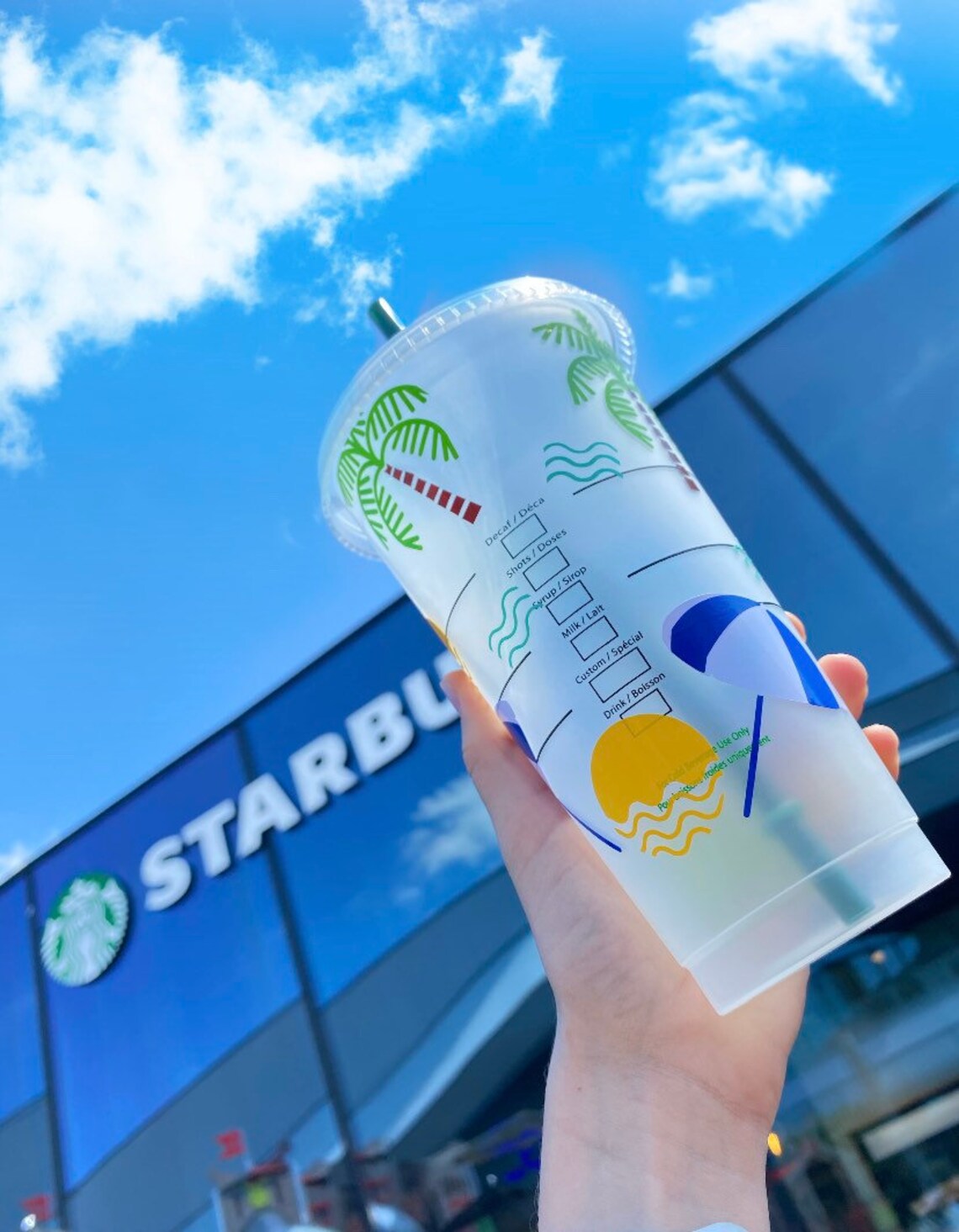 Gourde Starbucks Summer starbucks cup summer Etsy