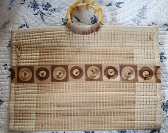 Bolso beige y marrón único en su clase