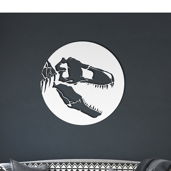 Jurassic Metal Art Etsy