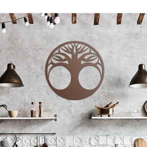 Tree of Life decor, metal tree wall hanging, tree of life, tree metal wall art, ancestral tree, metal tree decor,