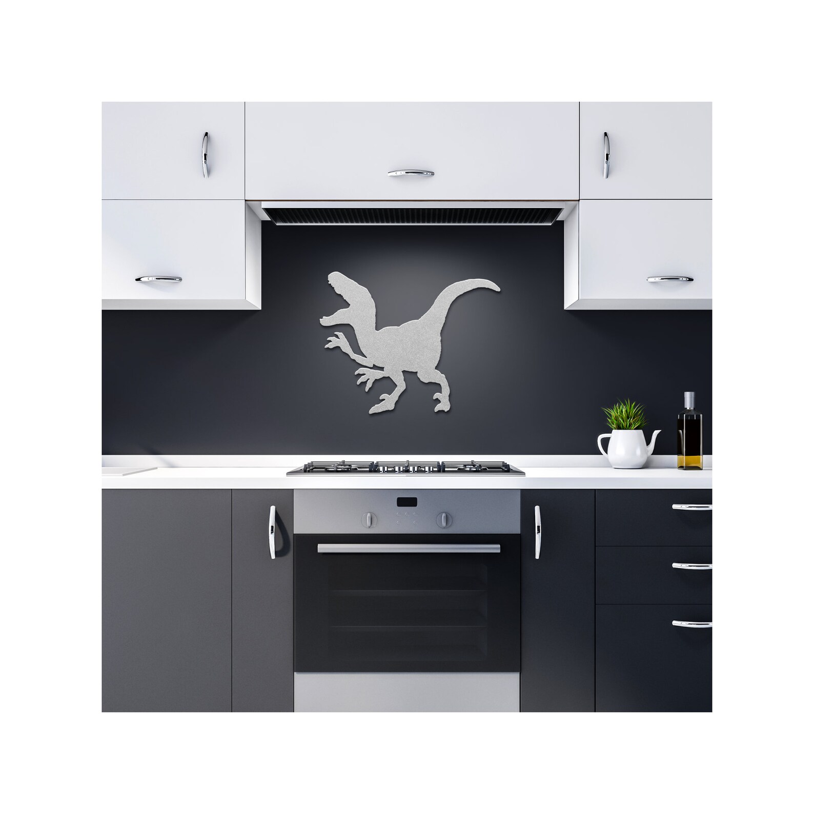 Dinosaur Velociraptor Raptor Metal Art Wall Art Metal - Etsy