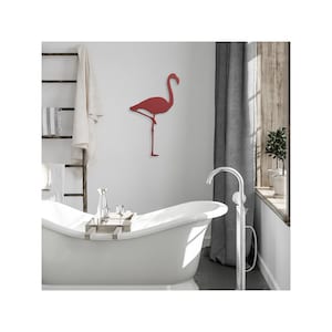 Metal Flamingo Art, Flamingo Metal Hang, Metal Flamingo Decor, Flamingo Wall Sculpture, Flamingo Home Decor, Flamingo Office Decor, Flamingo