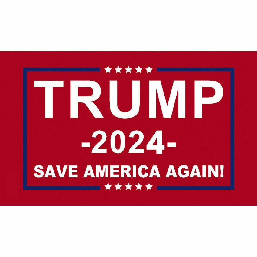New 2024 Trump Flag Maga 3x5ft W Grommets Save America Again Etsy