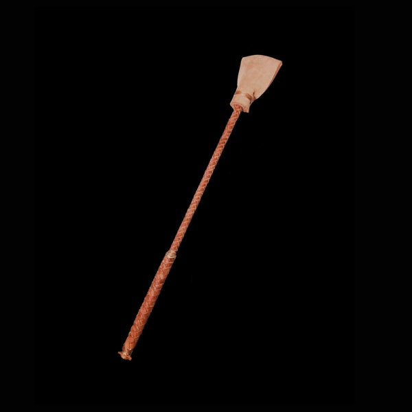 Tan Leather Riding Crop