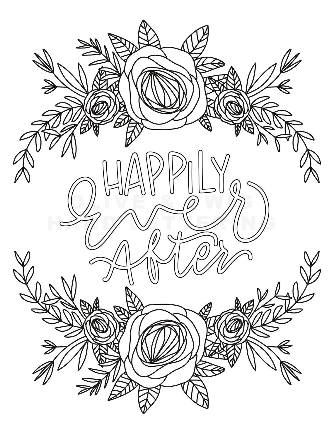 coloring-page-wedding-coloring-page-custom-coloring-page-etsy