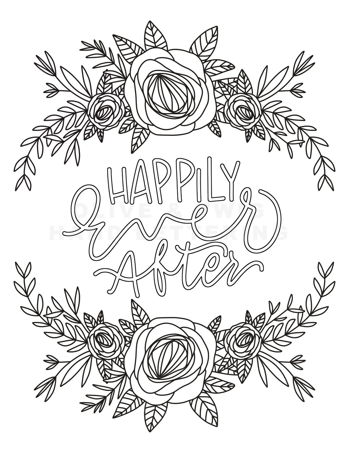 coloring-page-wedding-coloring-page-custom-coloring-page-etsy