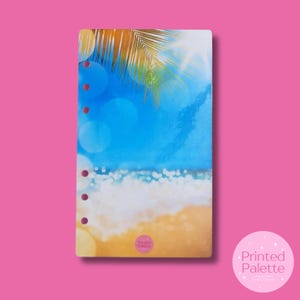 Tropical A6 Dashboard, Budgeting Dashboard, A6 Budget Binder, Budget Binder Insert, Summer Dashboards, A6 Savings Dashboard, Budget Insert