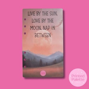 Cute Moon Dashboard, Laminated Dashboard, Binder Dashboard, A6 Dashboard, Cash Stuffing Dash, Cash Budgeting, Budget Binder Insert