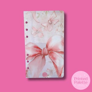 Pink Bow Dashboard, A6 Dashboard, Budget Binder Dash, Budgeting Dashboard, Cash Stuffing, Cash Envelope System, Cute Dashboards